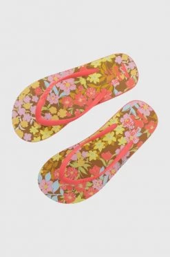 Γυναικεία Δίχαλο Σαγιονάρες Billabong χρώμα: πορτοκαλί