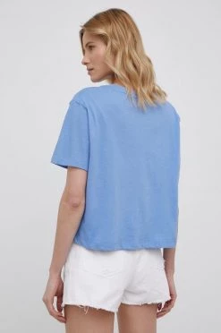 Γυναικεία Κοντομάνικο Βαμβακερό μπλουζάκι Billabong μοβ -Billabong Εκπτώσεις unnamed file 1144