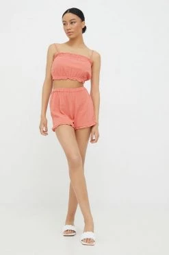 Γυναικεία Σορτς Βαμβακερό σορτσάκι Billabong πορτοκαλί, -Billabong Εκπτώσεις unnamed file 1176