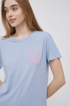 Γυναικεία Κοντομάνικο Βαμβακερό μπλουζάκι Billabong ανοιχτό μπλε -Billabong Εκπτώσεις unnamed file 1216