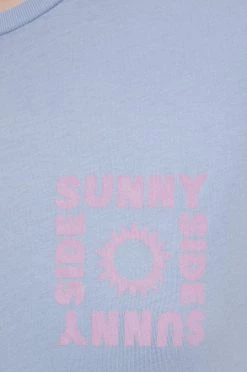 Γυναικεία Κοντομάνικο Βαμβακερό μπλουζάκι Billabong ανοιχτό μπλε -Billabong Εκπτώσεις unnamed file 1217