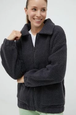 Γυναικεία Με φερμουάρ Μπλούζα Billabong γκρι,