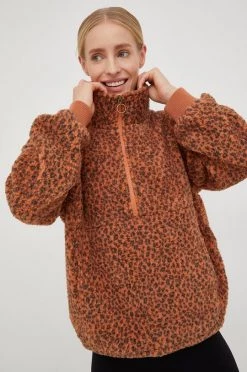 Γυναικεία Χωρίς φερμουάρ Μπλούζα Billabong καφέ, -Billabong Εκπτώσεις unnamed file 175