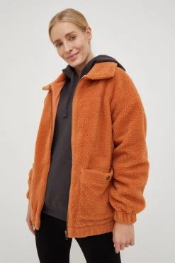 Γυναικεία Με φερμουάρ Μπλούζα Billabong πορτοκαλί, -Billabong Εκπτώσεις unnamed file 180