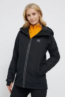 Γυναικεία High Tech Μπουφάν Billabong χρώμα: μαύρο