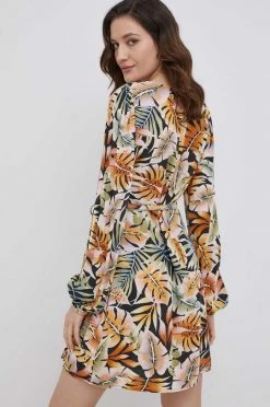 Γυναικεία Φορέματα Φόρεμα Billabong χρυσό καφέ -Billabong Εκπτώσεις unnamed file 330