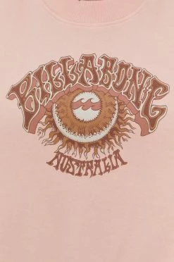 Γυναικεία Χωρίς φερμουάρ Βαμβακερή μπλούζα Billabong χρώμα: ροζ -Billabong Εκπτώσεις unnamed file 380