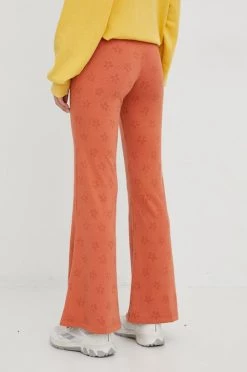 Γυναικεία Υφασμάτινα Παντελόνι Billabong πορτοκαλί, -Billabong Εκπτώσεις unnamed file 419