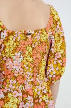 Γυναικεία Φορέματα Φόρεμα Billabong κίτρινο, -Billabong Εκπτώσεις unnamed file 455