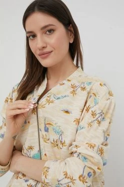 Γυναικεία Κοντά μπουφάν Μπουφάν Billabong χρώμα: μπεζ, -Billabong Εκπτώσεις unnamed file 469