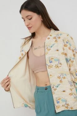 Γυναικεία Κοντά μπουφάν Μπουφάν Billabong χρώμα: μπεζ, -Billabong Εκπτώσεις unnamed file 471