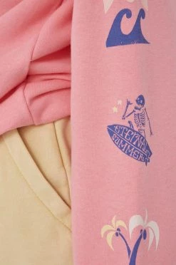 Γυναικεία Χωρίς φερμουάρ Μπλούζα Billabong χρώμα: ροζ, -Billabong Εκπτώσεις unnamed file 481