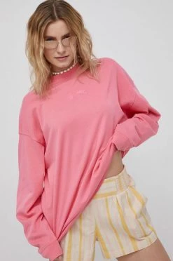 Γυναικεία Χωρίς φερμουάρ Μπλούζα Billabong χρώμα: ροζ,