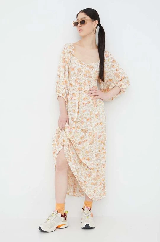 Γυναικεία Φορέματα Φόρεμα Billabong μπεζ, 3 Γυναικεία Φορέματα Φόρεμα Billabong μπεζ,