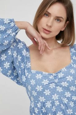 Γυναικεία Φορέματα Φόρεμα τζιν Billabong Billabong X Wrangler ανοιχτό μπλε -Billabong Εκπτώσεις unnamed file 571