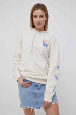 Γυναικεία Χωρίς φερμουάρ Μπλούζα Billabong χρώμα: μπεζ,