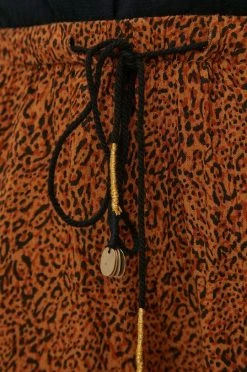 Γυναικεία Υφασμάτινα Παντελόνι Billabong χρώμα: καφέ, -Billabong Εκπτώσεις unnamed file 638