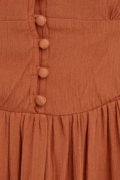 Γυναικεία Φορέματα Φόρεμα Billabong καφέ -Billabong Εκπτώσεις unnamed file 704