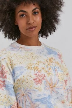 Γυναικεία Κοντομάνικο Βαμβακερό μπλουζάκι Billabong πολύχρωμο -Billabong Εκπτώσεις unnamed file 726