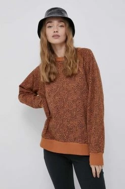 Γυναικεία Χωρίς φερμουάρ Μπλούζα Billabong χρώμα: καφέ, -Billabong Εκπτώσεις unnamed file 796