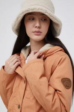 Γυναικεία Μακριά μπουφάν Eπανωφόρι Billabong χρώμα: πορτοκαλί -Billabong Εκπτώσεις unnamed file 835