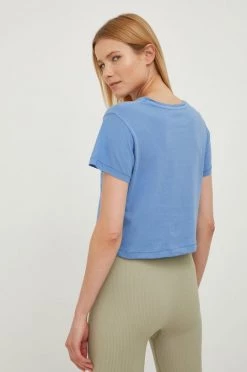 Γυναικεία Κοντομάνικο Βαμβακερό μπλουζάκι Billabong μοβ -Billabong Εκπτώσεις unnamed file 862