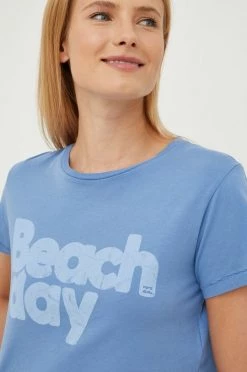 Γυναικεία Κοντομάνικο Βαμβακερό μπλουζάκι Billabong μοβ -Billabong Εκπτώσεις unnamed file 863