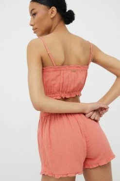 Γυναικεία Αμάνικος Βαμβακερό τοπ Billabong πορτοκαλί