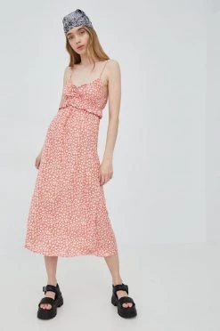 Γυναικεία Φορέματα Φόρεμα Billabong κόκκινο, -Billabong Εκπτώσεις unnamed file 876