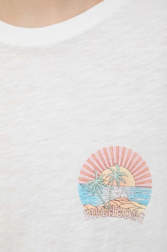 Γυναικεία Κοντομάνικο Βαμβακερό μπλουζάκι Billabong άσπρο 7 Γυναικεία Κοντομάνικο Βαμβακερό μπλουζάκι Billabong άσπρο - Image 5