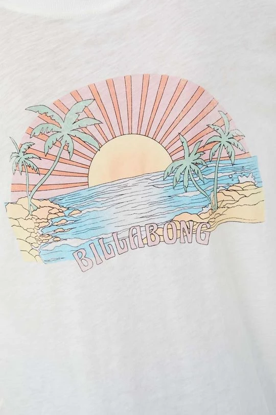 Γυναικεία Κοντομάνικο Βαμβακερό μπλουζάκι Billabong άσπρο 8 Γυναικεία Κοντομάνικο Βαμβακερό μπλουζάκι Billabong άσπρο - Image 6
